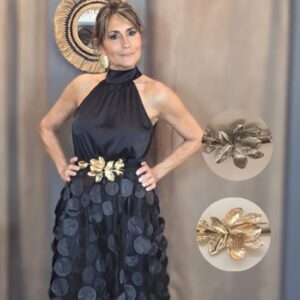 FAJA FLOR cordon ECOCUERO